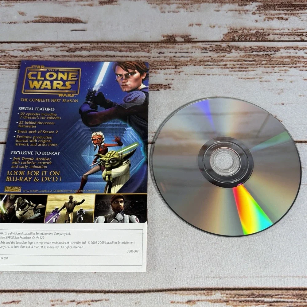 Star Wars Clone Wars Republic Heroes Nintendo Wii Game Disc and Manual Only